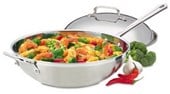 12.5" Stir Fry Pan with Helper Handle & Cover