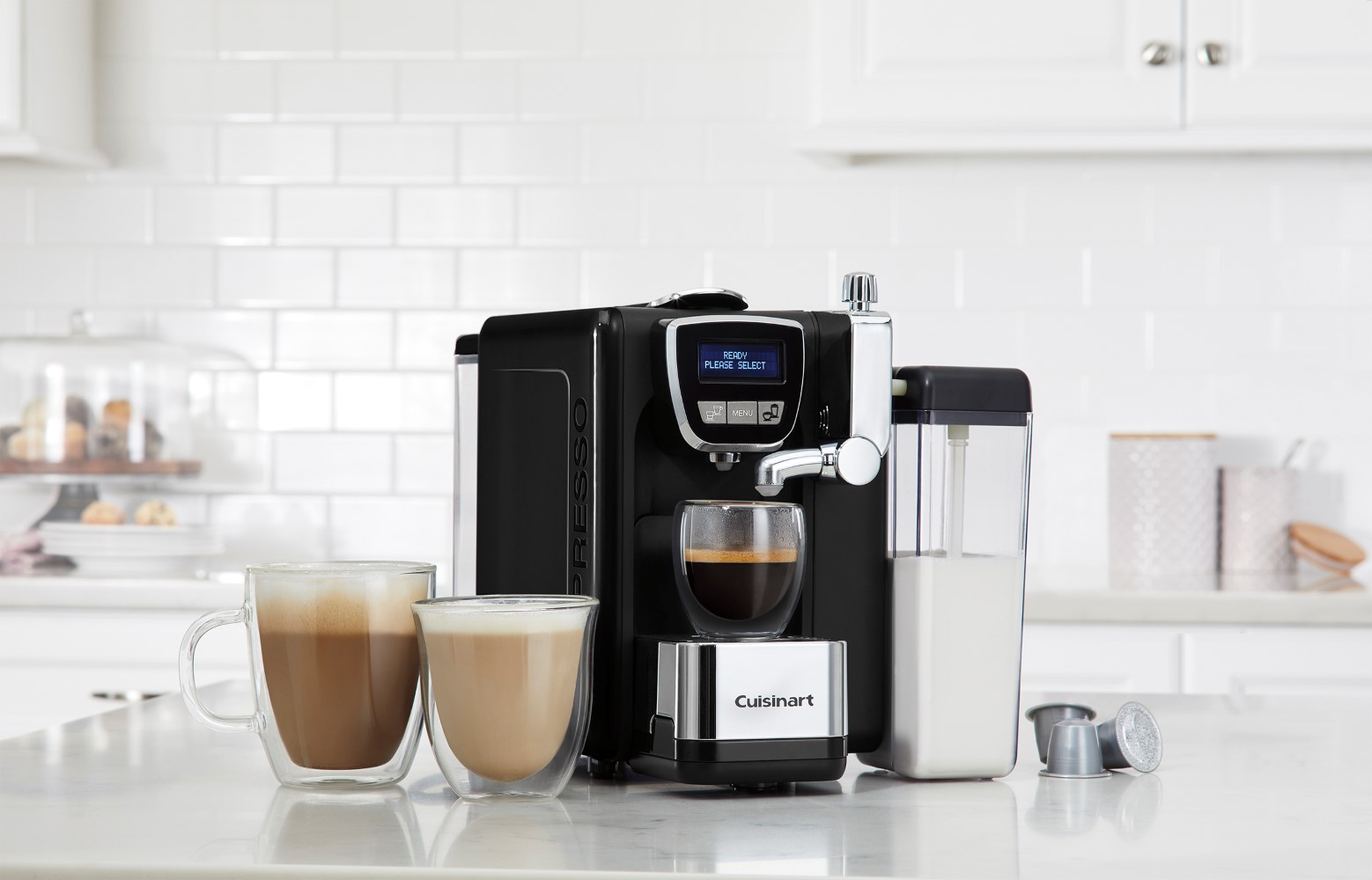Espresso Defined™ - Espresso, Cappuccino, & Latte Machine 