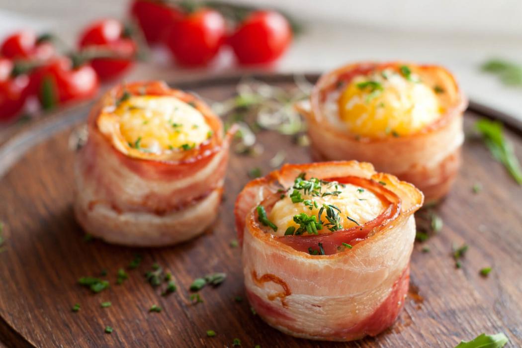 Breakfast in a bacon cup Submitted by Bacon Breakfast Cups