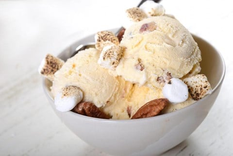 Creamy Butter Pecan Ice Cream