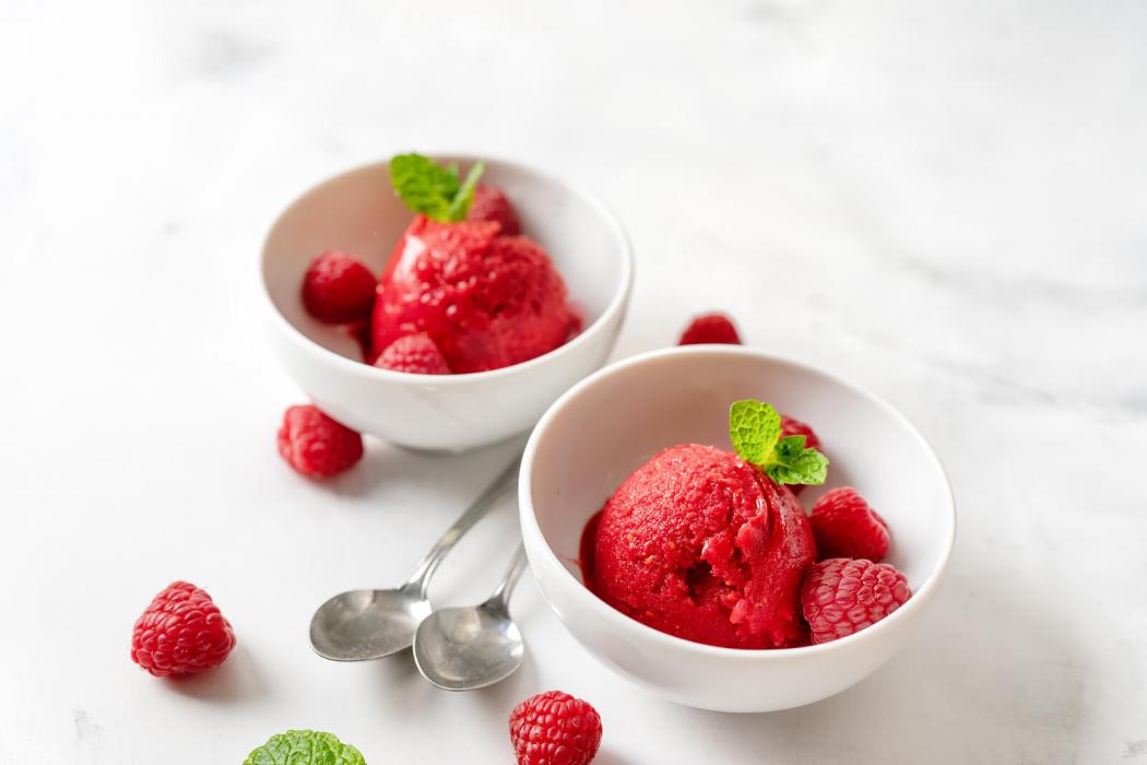 Raspberry-Mint Sorbet Recipe - Cuisinart.com