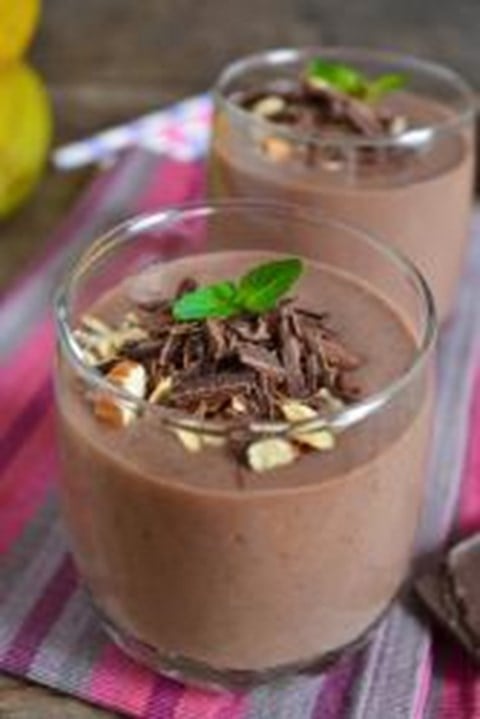 Almond-Cocoa Protein Shake