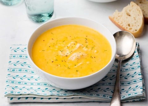 Curried Coconut and Butternut Squash Soup - 4 Cups