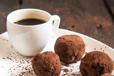Coffee Liqueur-Flavored Truffles