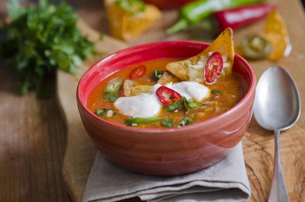 Healthy Chicken Tortilla Soup Submitted by Healthy Chicken Tortilla Soup