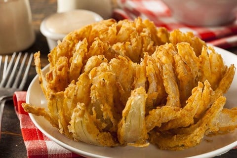 Blooming Onion with Chipotle Mayonnaise