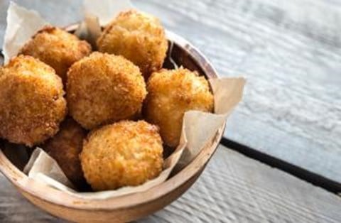 Deep Fried Sage and Prosciutto Ricotta Balls