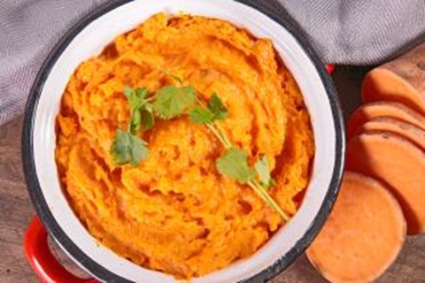 Sweet and Spicy Mashed Sweet Potatoes