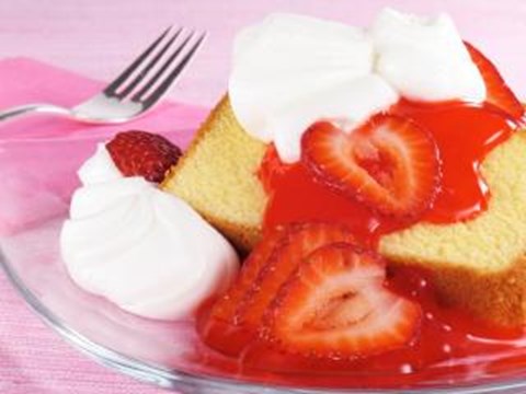 Low Calorie Strawberry Shortcake Dessert