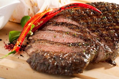 Spicy Grilled Flank Steak