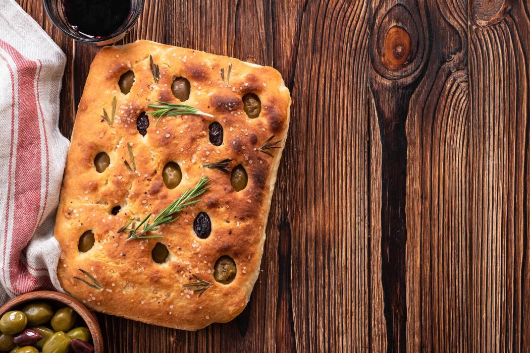 Focaccia Submitted by Banana Apple Bread