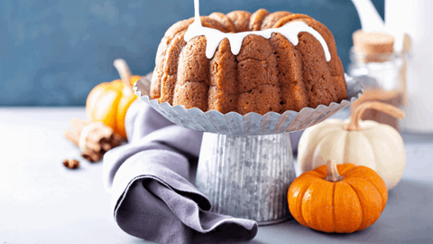 Pumpkin Spice Cake…Jack-O-Lantern