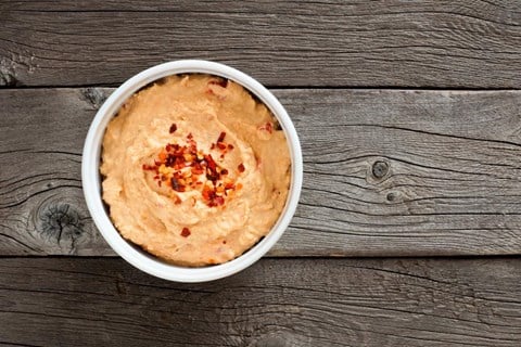 Spicy Two Pepper Hummus         