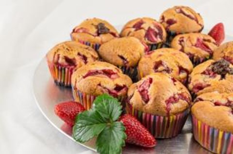 Strawberry Chocolate Chunk Muffins