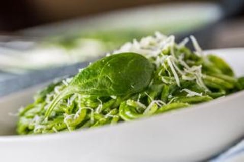 Spinach Purée for Green-Colored Pasta