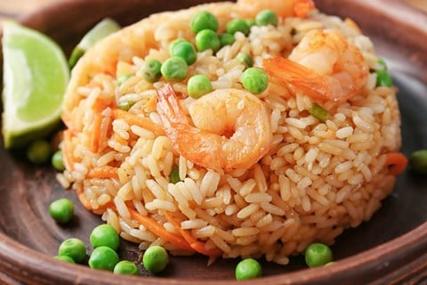 Mexican Rice and Shrimp - 3 Servings