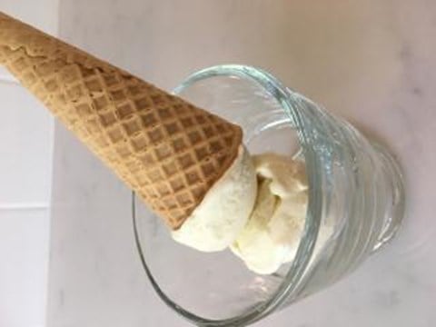 Dairy Free Vanilla Custard Ice Cream