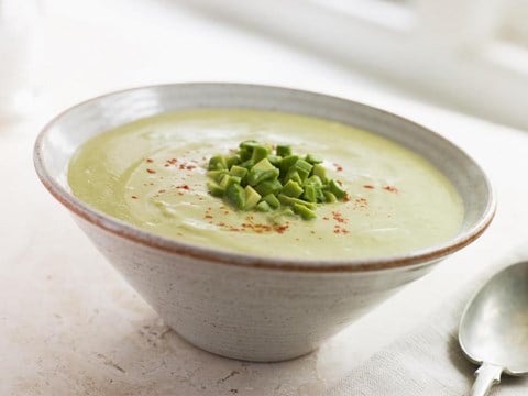 Chilled Spicy Avocado Soup