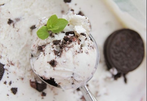 Fresh Mint with Chocolate Cookies Ice Cream - 6 cups (twelve ½-cup servings)