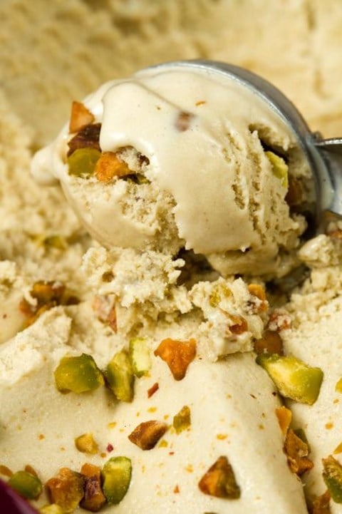 Pistachio Ice Cream 5 cups (about ten ½-cup servings)