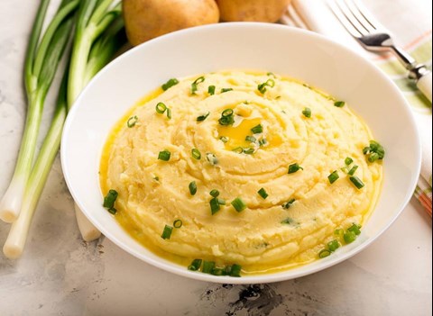 Garlic & Chive Mashed Potatoes - 12 Servings