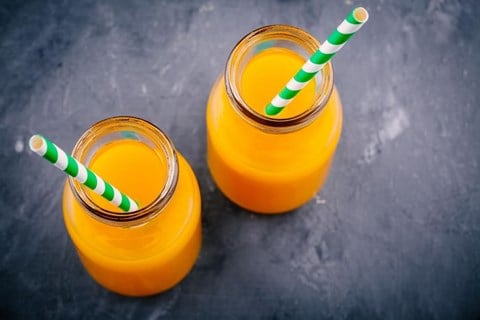 Orange, Peach and Mango Juice