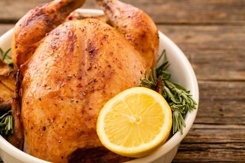 Cornish Hens with Simple Marinade
