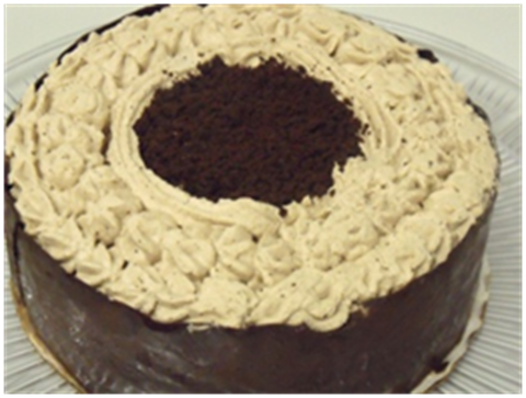 Decadent Panna Cotta Chocolate Cake