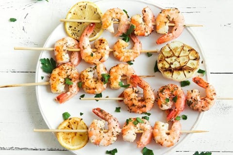 Grilled Scampi-Style Shrimp