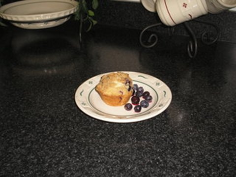 Baby Blueberry Buttermilk Muffins