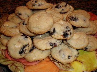 White Chocolate Cranberry Cookies Submitted by c_read