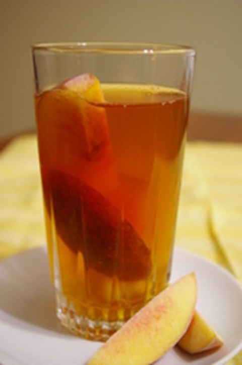 Natural Peach Iced Tea