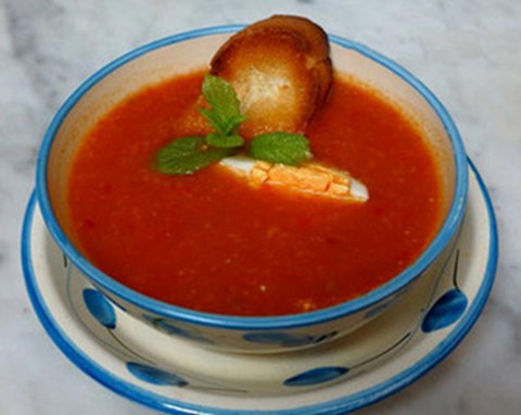 Creamless tomato soup