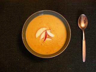 Submitted by Baked Apple and Acorn Squash Soup