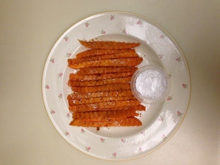 Sweet Potato Baby Sticks Submitted by Great snack for toddlers!