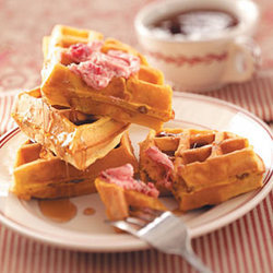 Pumpkin Breakfast Waffles Submitted by CulinaryArtist