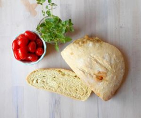 Savory Oregano, Onion and Mozzarella Stuffed Bread