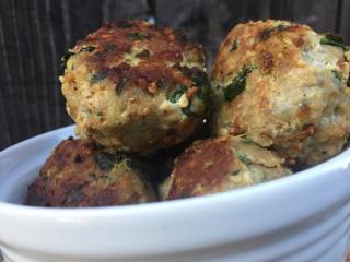 Healthy and Hearty Turkey Spinach Meatballs Submitted by Creative Cook in the Kitchen