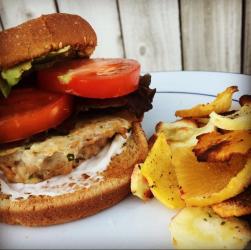 Healthy Turkey Burgers Submitted by Creative Cook in the Kitchen