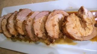 Apple Apricot and Date stuffed Pork Loin Roast Submitted by White Asparagus: 