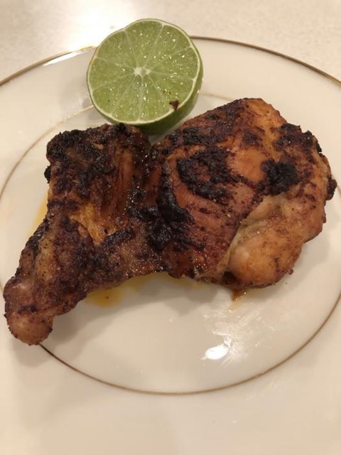  Roasted Chicken Thighs with Smoked Paprika and Lime