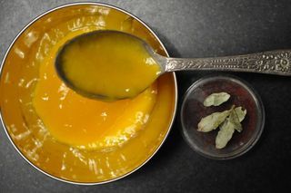 Submitted by Mango Sauce with Cardamom and Saffron