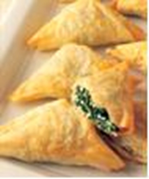 Spinach and Feta Triangles