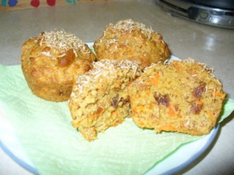 Carrot-Raisin Muffins