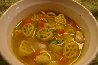This is a chicken soup the whole family will love! Submitted by MHC