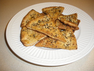 Baked Pita Chips Submitted by Healthy snack