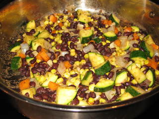 Submitted by Black Bean, Corn and Zucchini Succotash