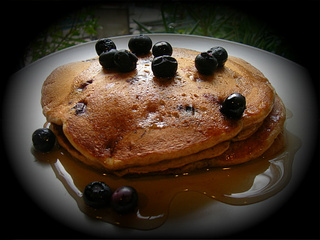 Submitted by Whole Wheat Blueberry Pancakes