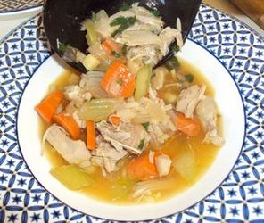 Asian-Style Turkey Soup Submitted by Catalan Pie