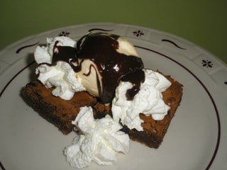 Could NOT RESIST turning these into a Triple Chocolate Hot Fudge Brownie Sundae Submitted by Nannobear